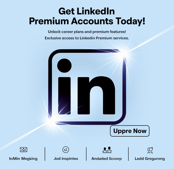 LinkedIn Customizable Premium Accounts